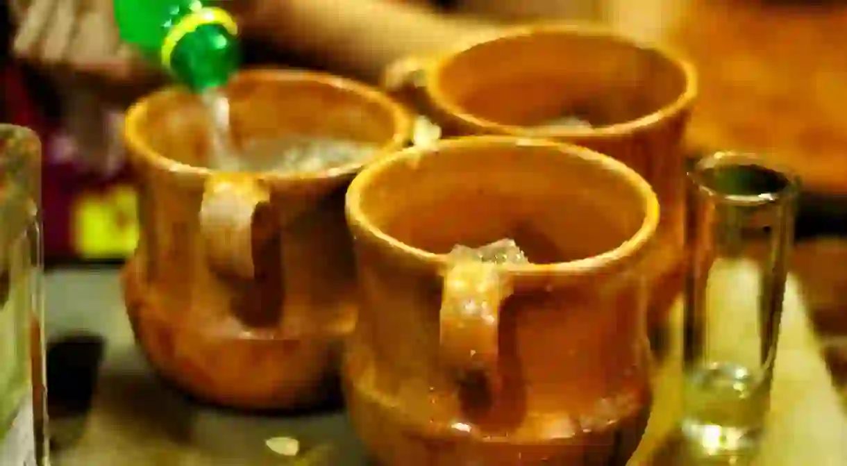 Cantaritos of tequila