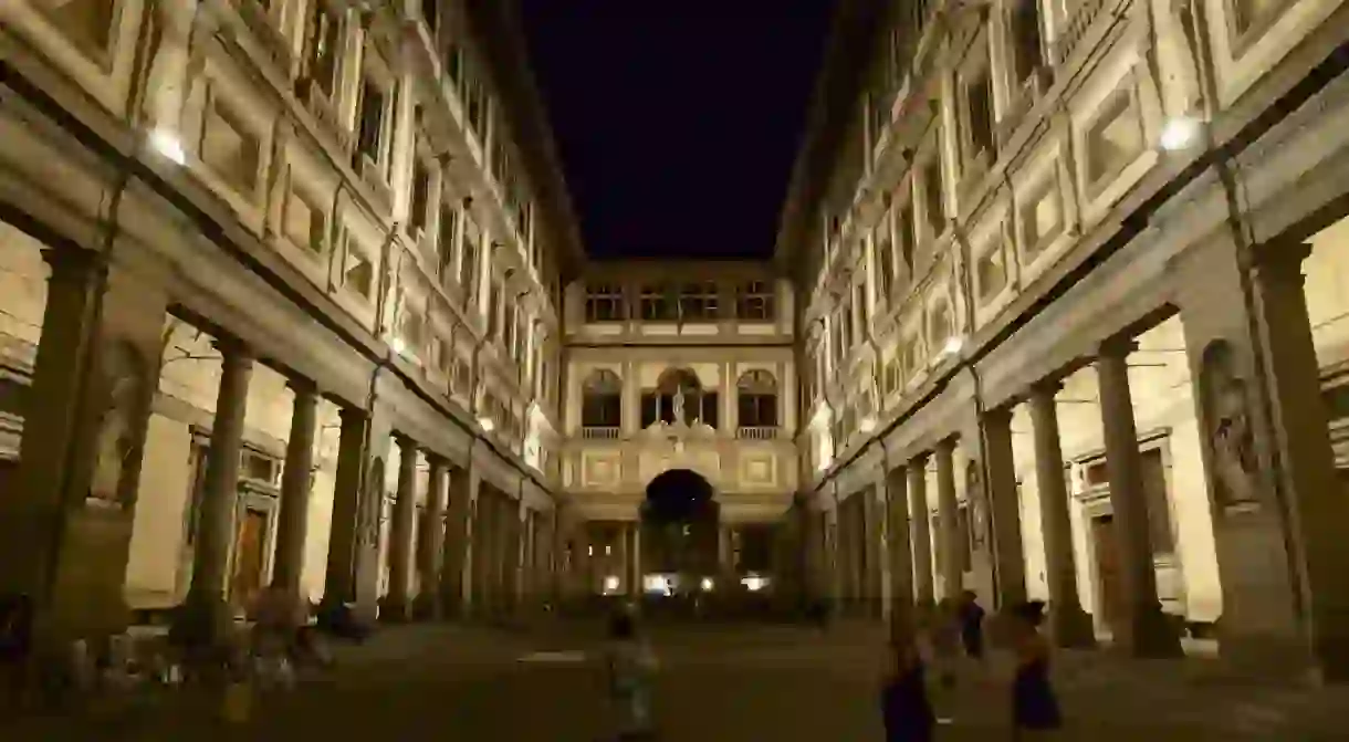 Uffizi at Night