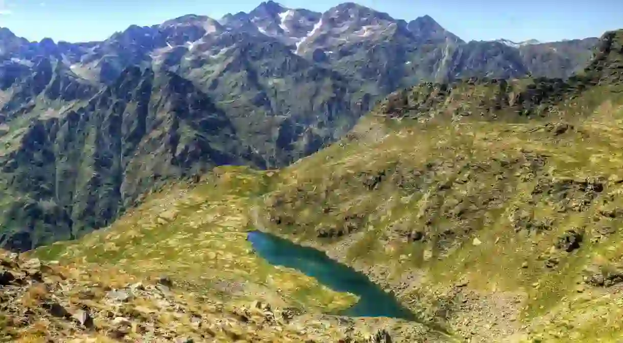 The mountains of Andorra