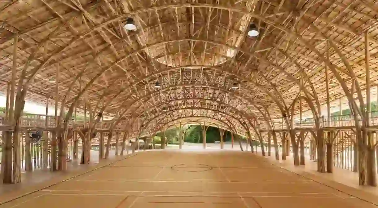 Bamboo Sports Hall at Panyaden International School