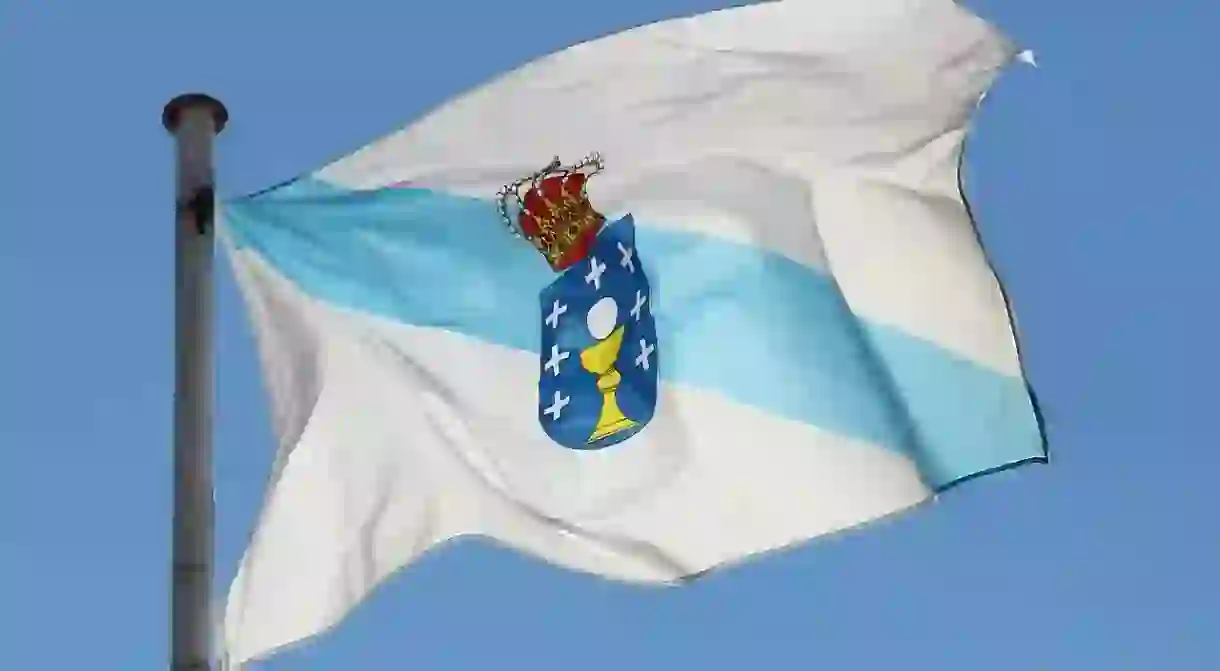 The Galician flag