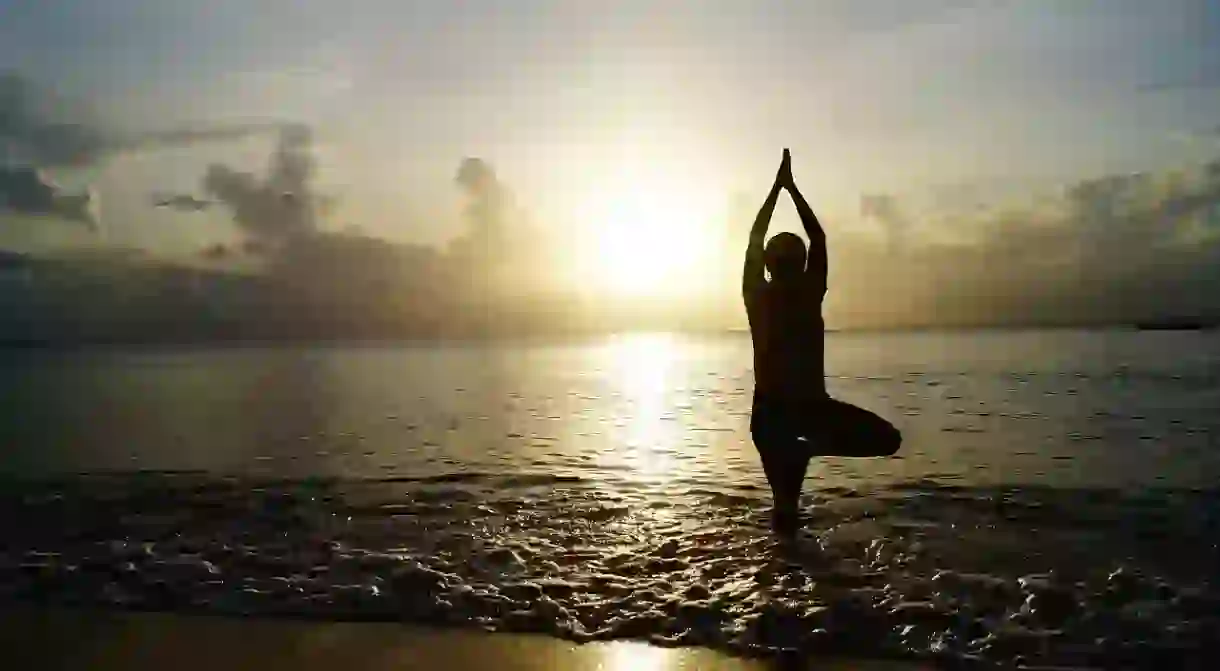 Yoga on the beach I