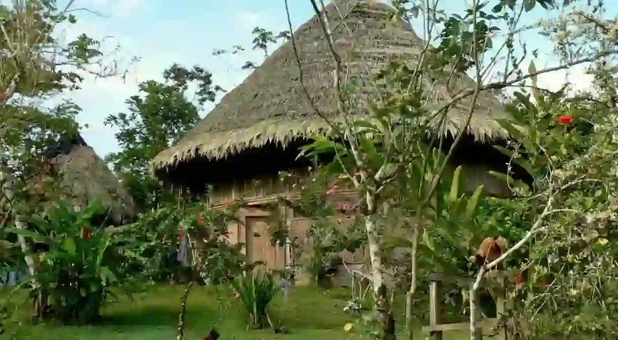 Traditional Bribri house