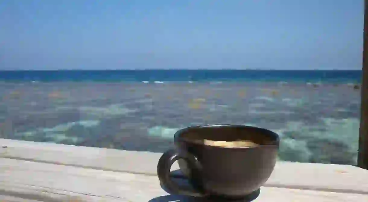 Coffee by the sea