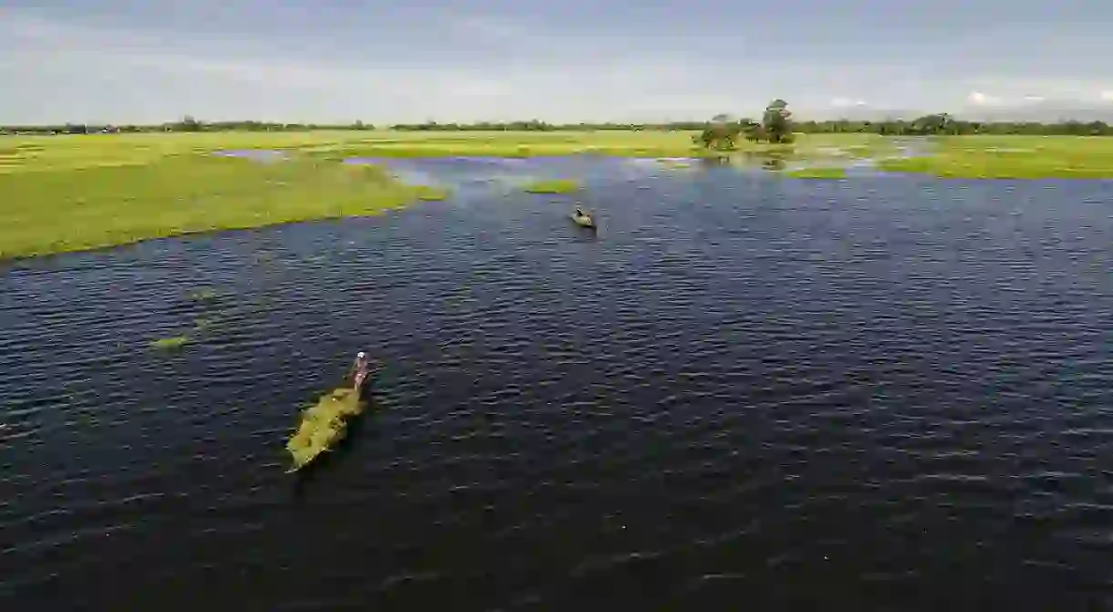 Doriya River of Majuli Island