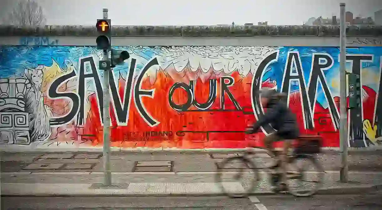 Artwork on the Berlin Wall