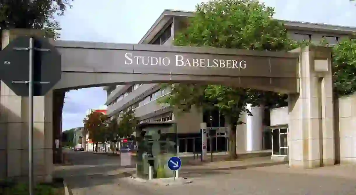 Entrance to Studio Babelsberg in Potsdam