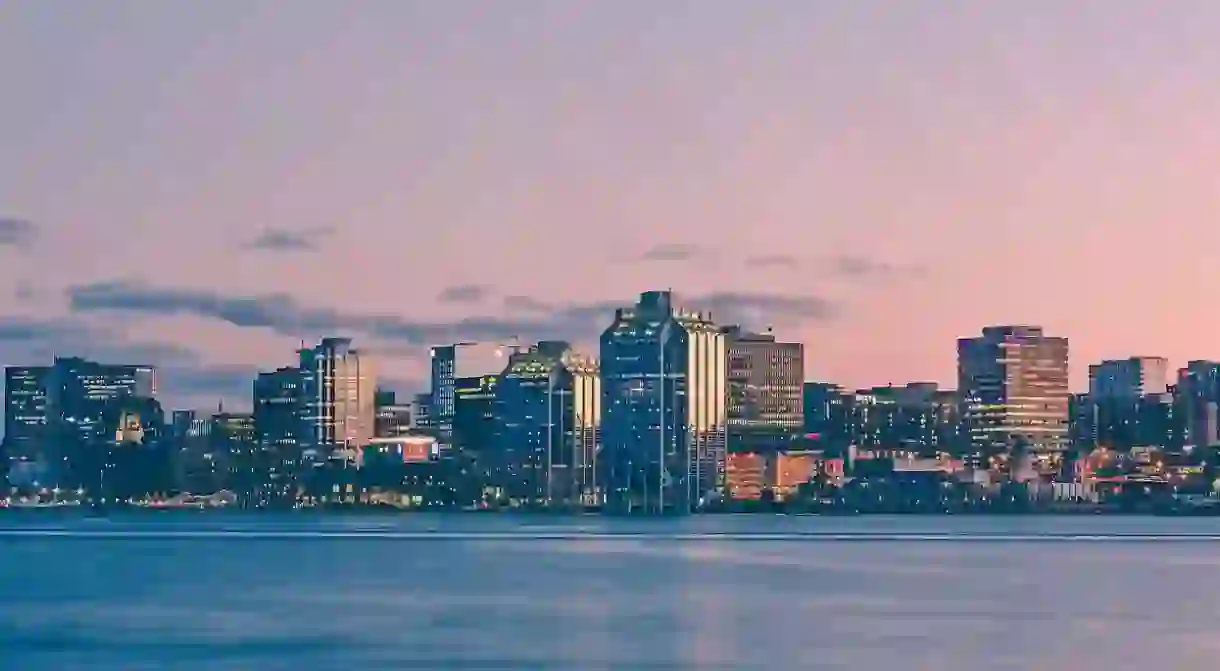 Halifax Harbour sunset