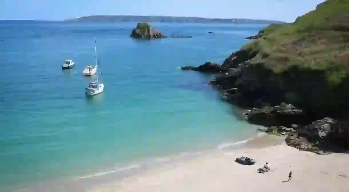 Belvoir Beach on Herm