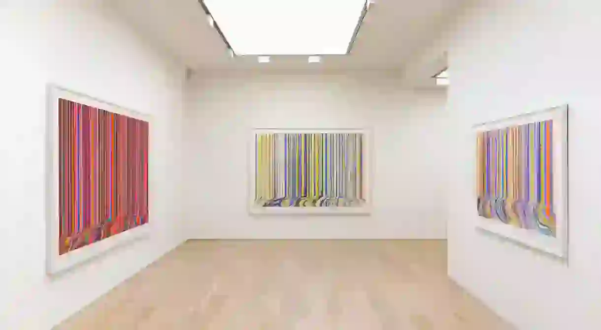 Ian Davenport, Melismatic at Alan Cristea Gallery 2017