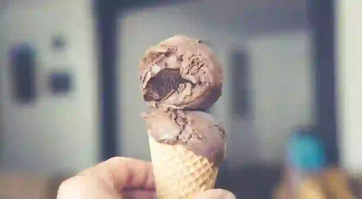 Chocolate ice cream