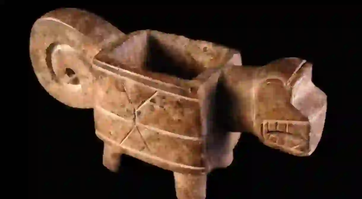 Ceremonial Mortar from the Valdivia Culture, Ecuador