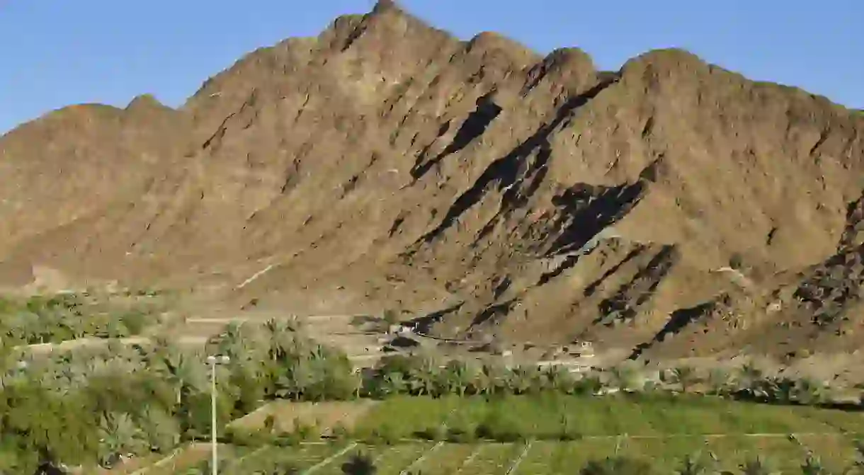 Mountains in Fujairah