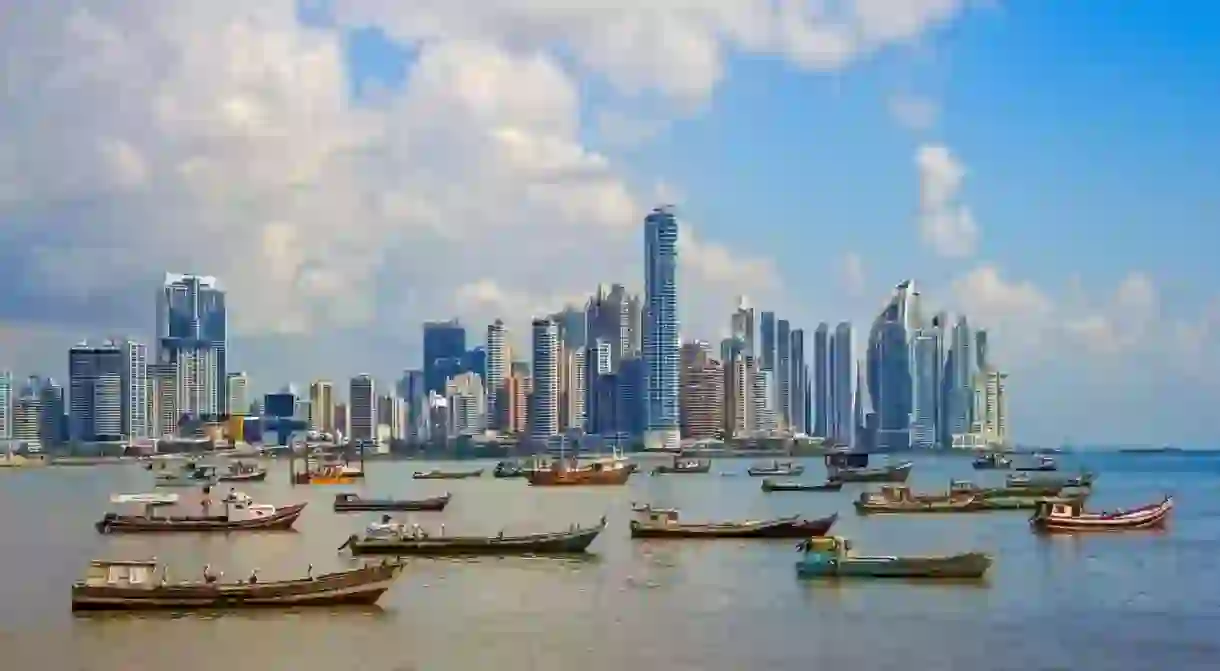 View of Panama Citys skyline