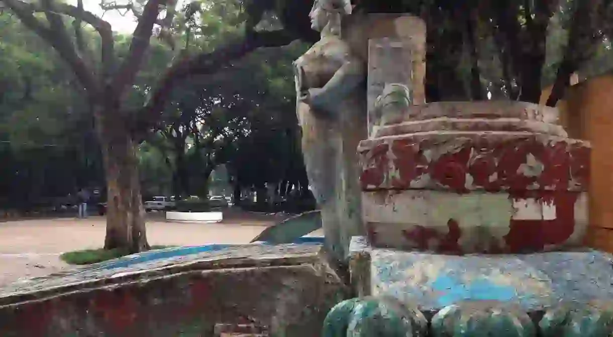 Turn of the century art in Parque Mexico / flckr