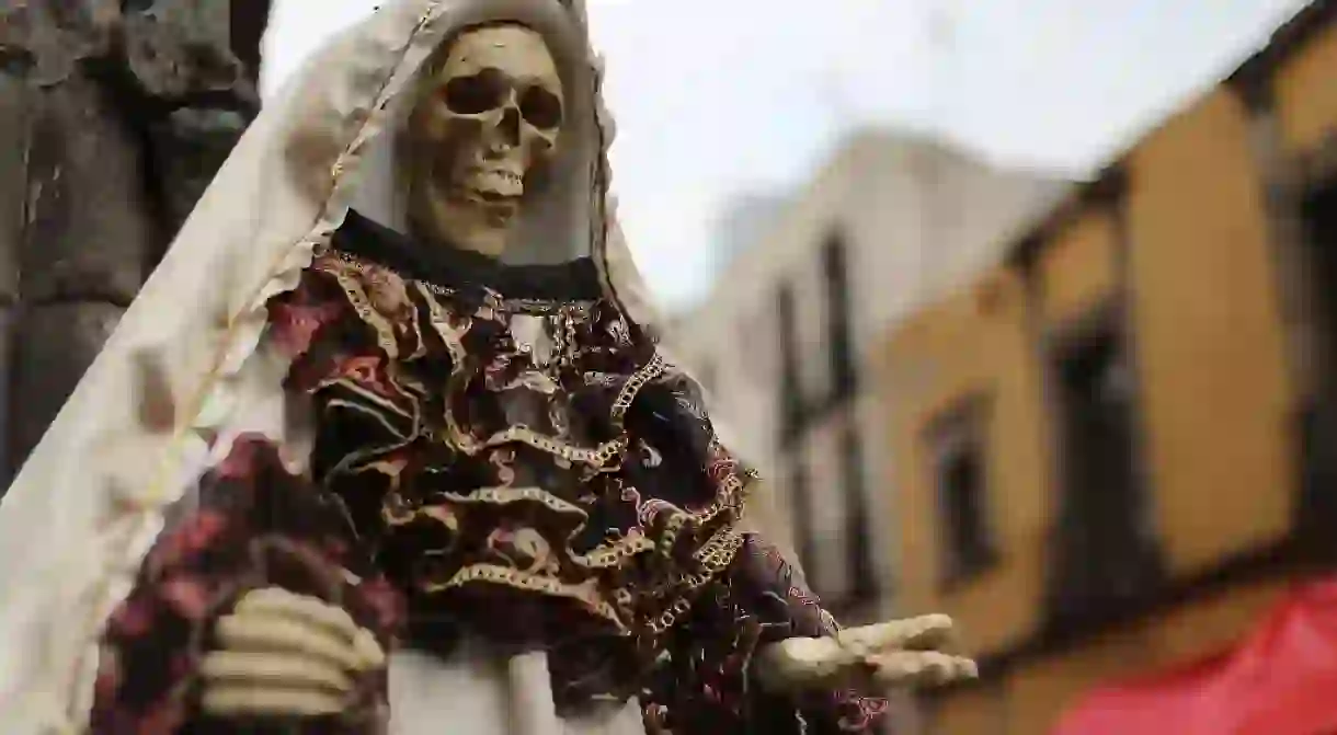 Mexico Citys favorite saint of death