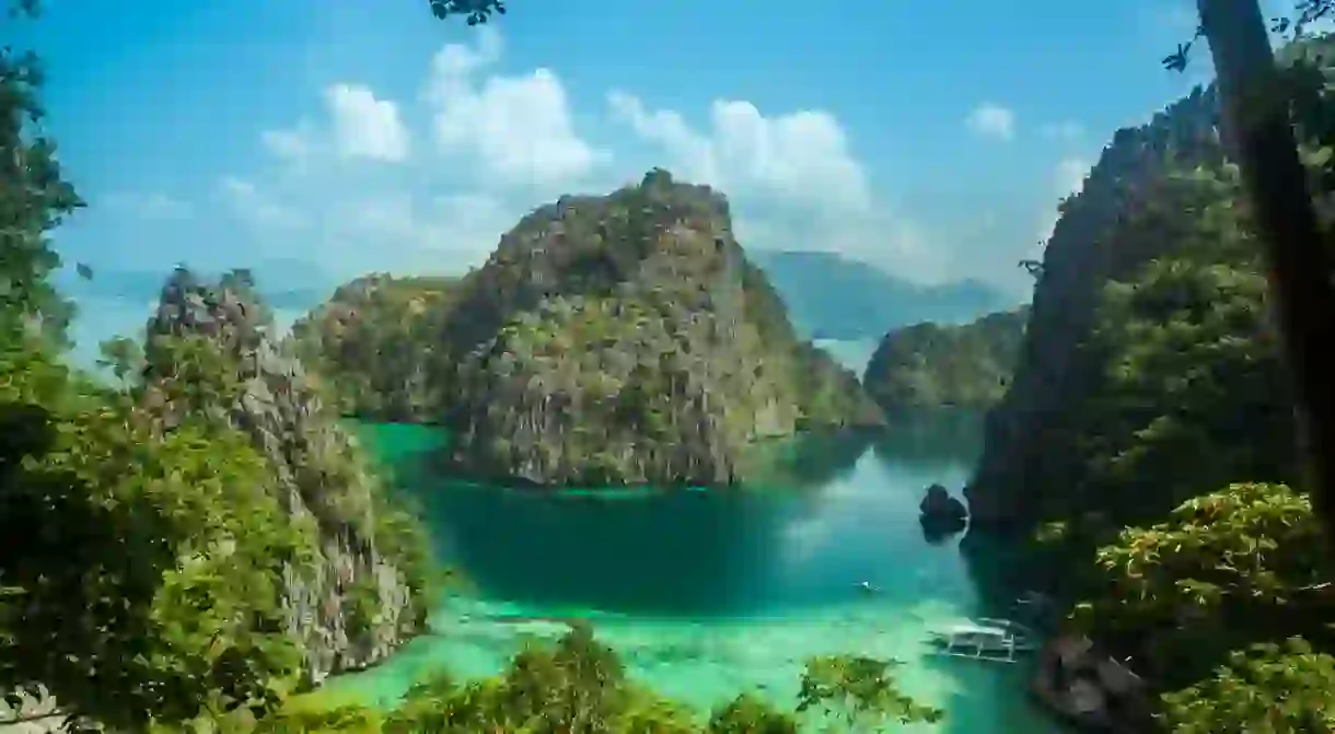 Beautiful scenery of Coron, Palawan, Philippines