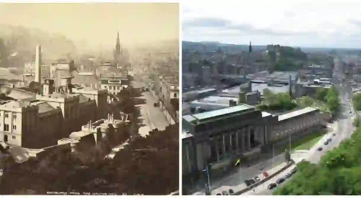 Edinburgh From Calton Hill c.1865