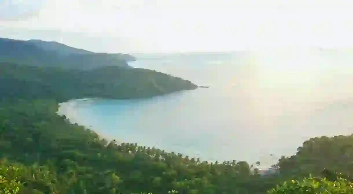 View of Nagtabon Beach