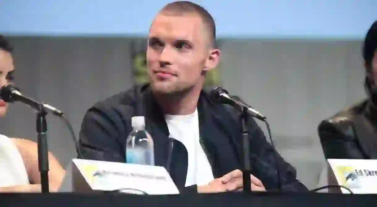 Ed Skrein at SDCC