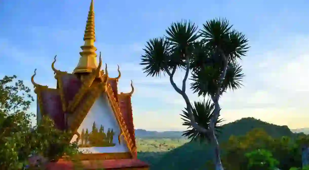 Phnom Sampeu pagoda in Battambang