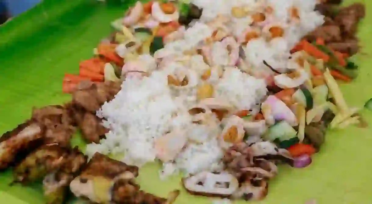 Filipino Boodle Fight