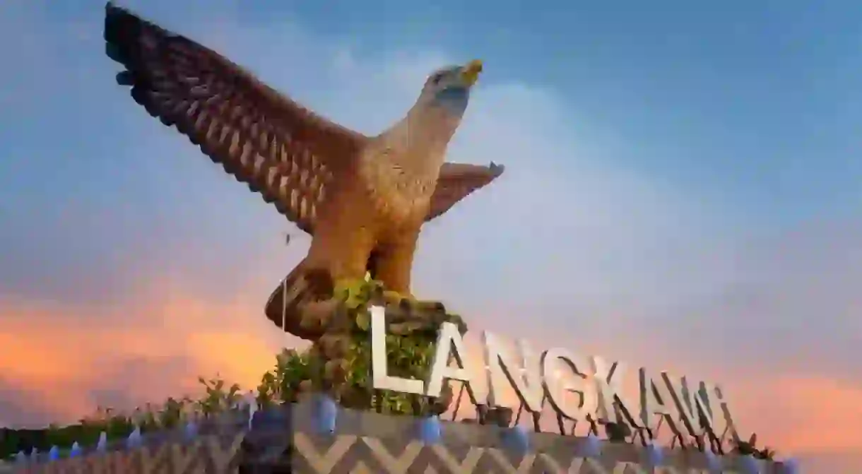 Langkawis eagle statue