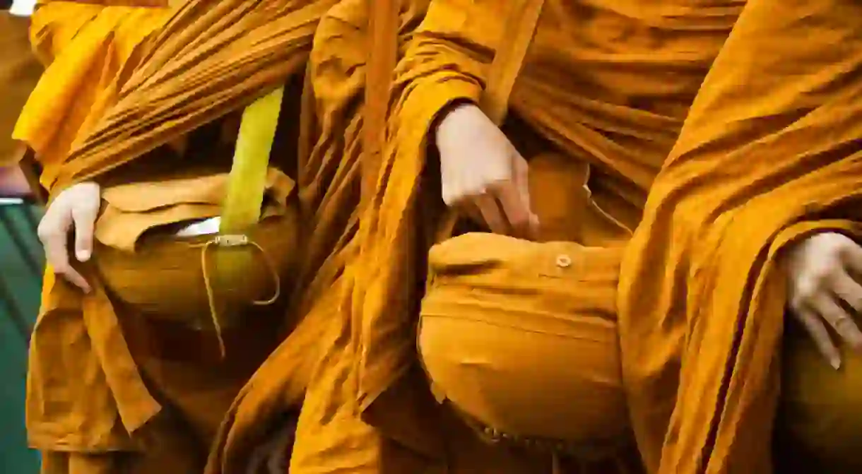 Monks in Cambodia