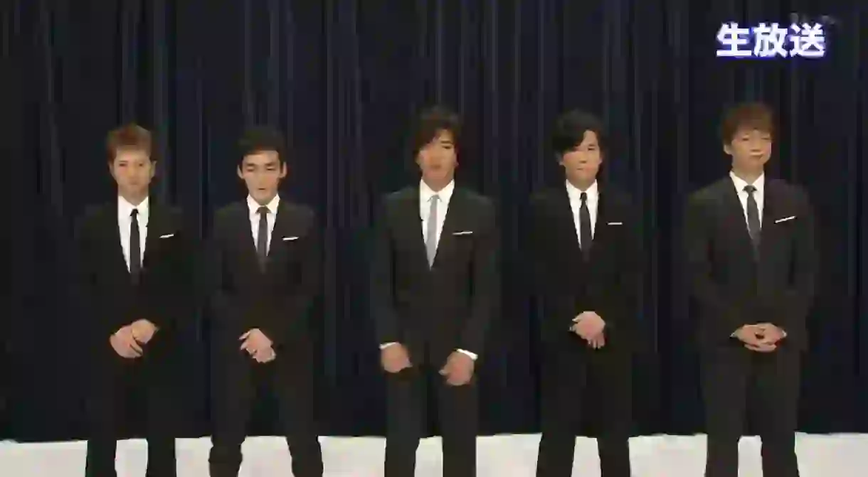 SMAP on “SMAP × SMAP”