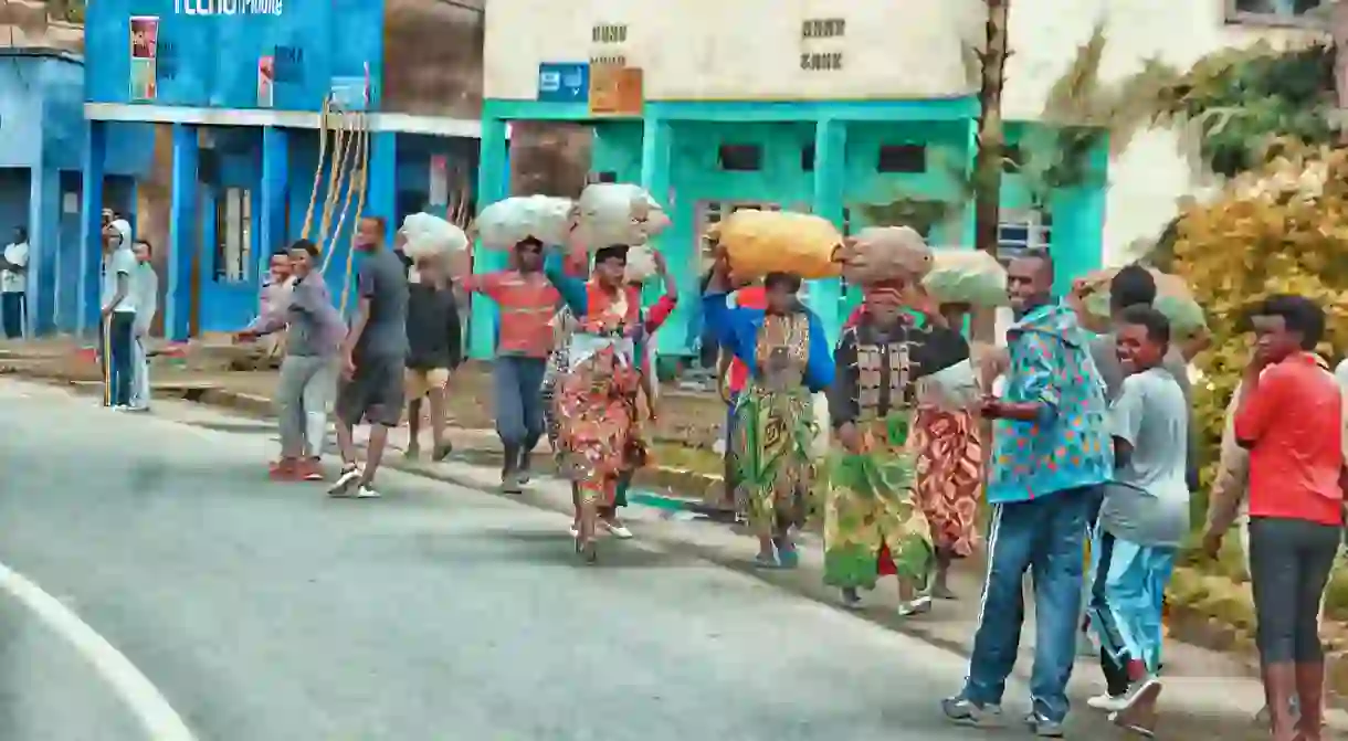 Street scenes in Rwanda