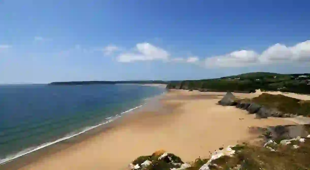 Three Cliffs Bay, Wales