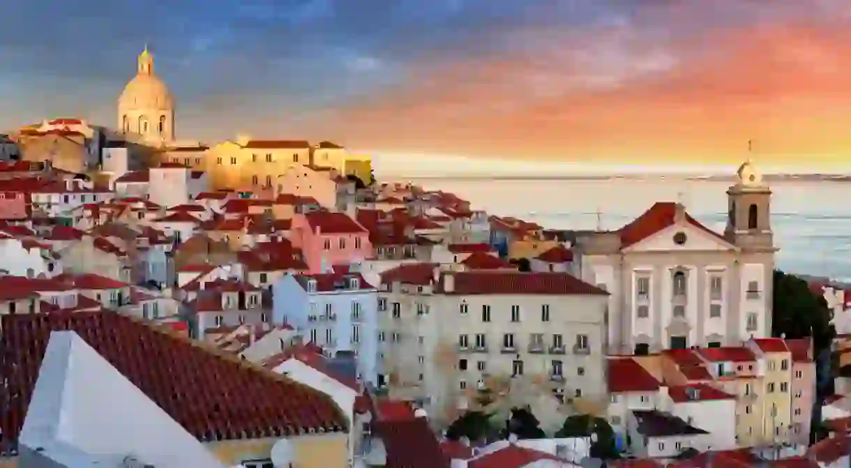 Stunning rooftops of Lisbon