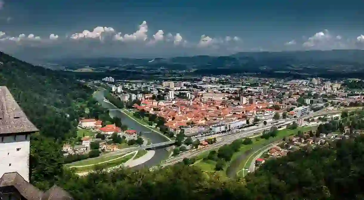 View of Celje from the Celje Castle