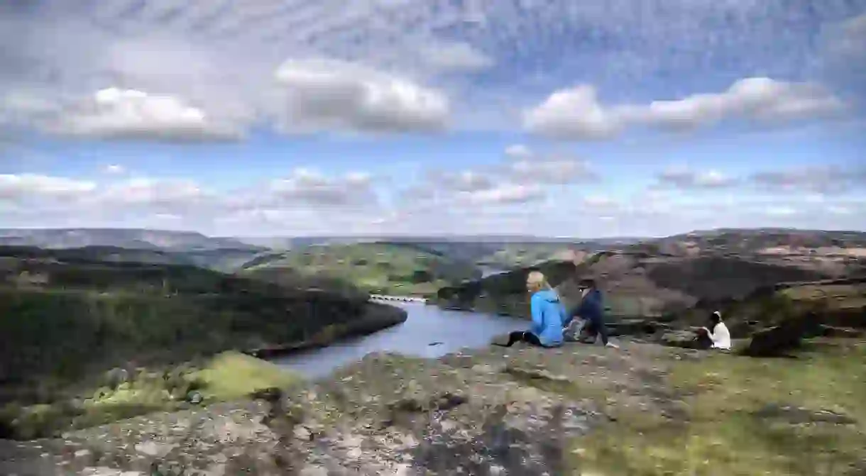 Watching the world go by, Peak District