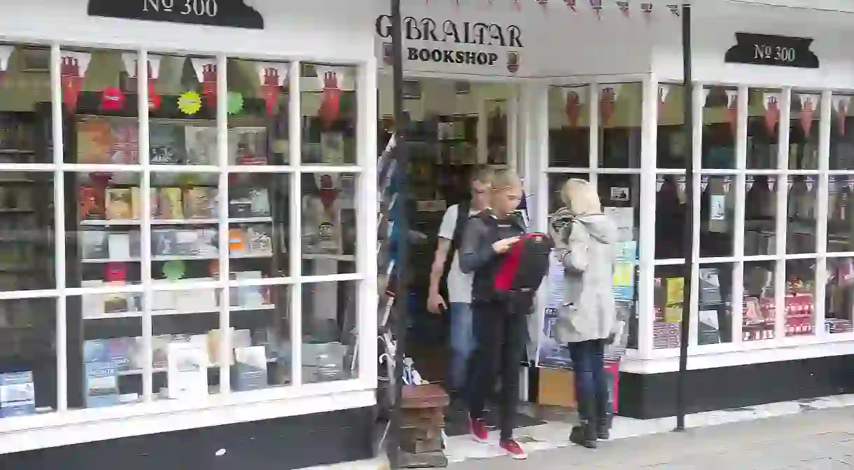 The Gibraltar Bookshop; InfoGibraltar, flickr