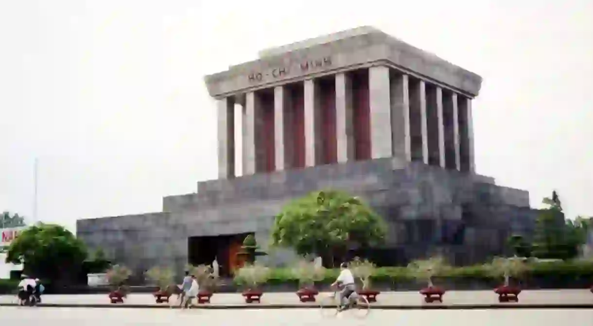 Ho Chi Minhs final resting place, Hanoi