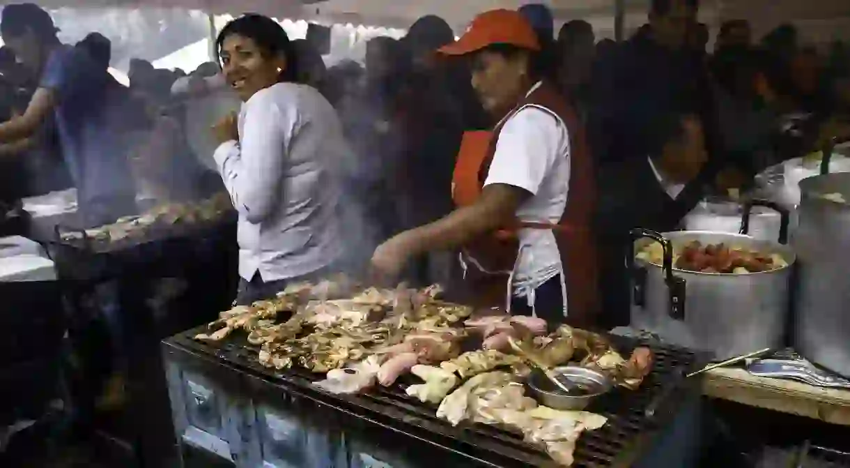 Comida Típica, Quito, Ecuador