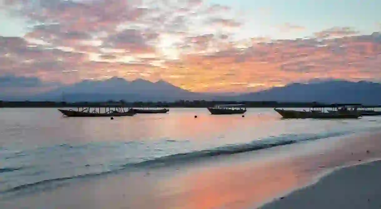 Sunset at Gili Trawangan