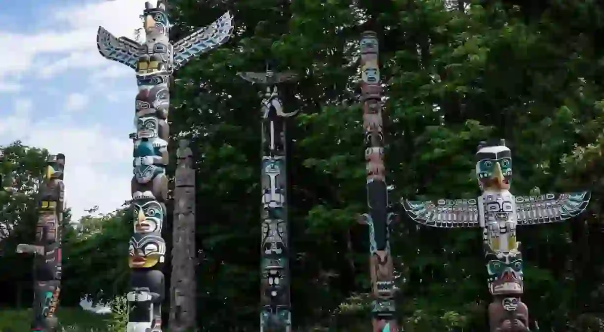 Stanley Parks Totem Poles