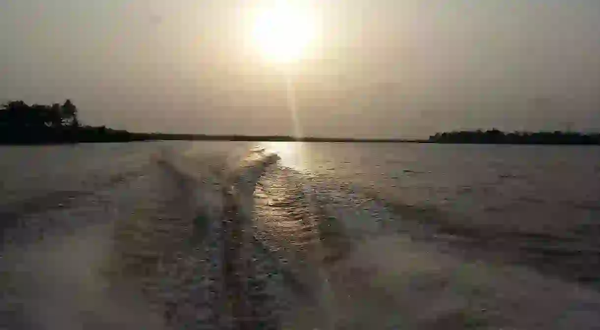 Leaving Ikare beach, Lagos