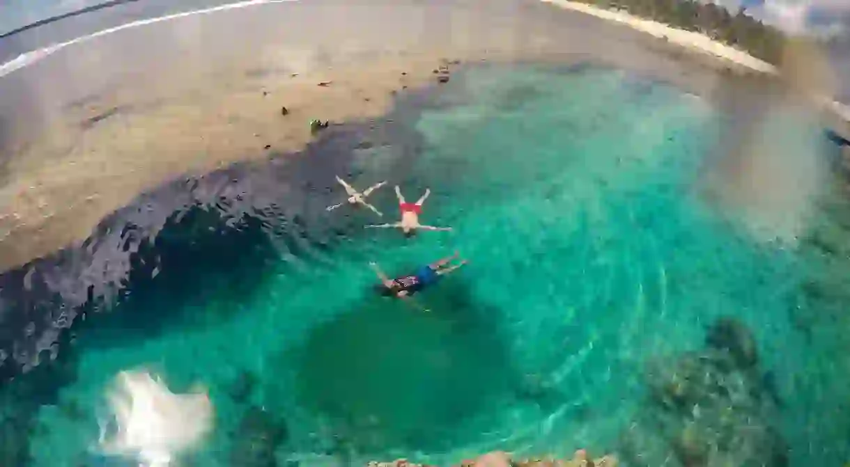 Magpupungko Rock Pool, Siargao