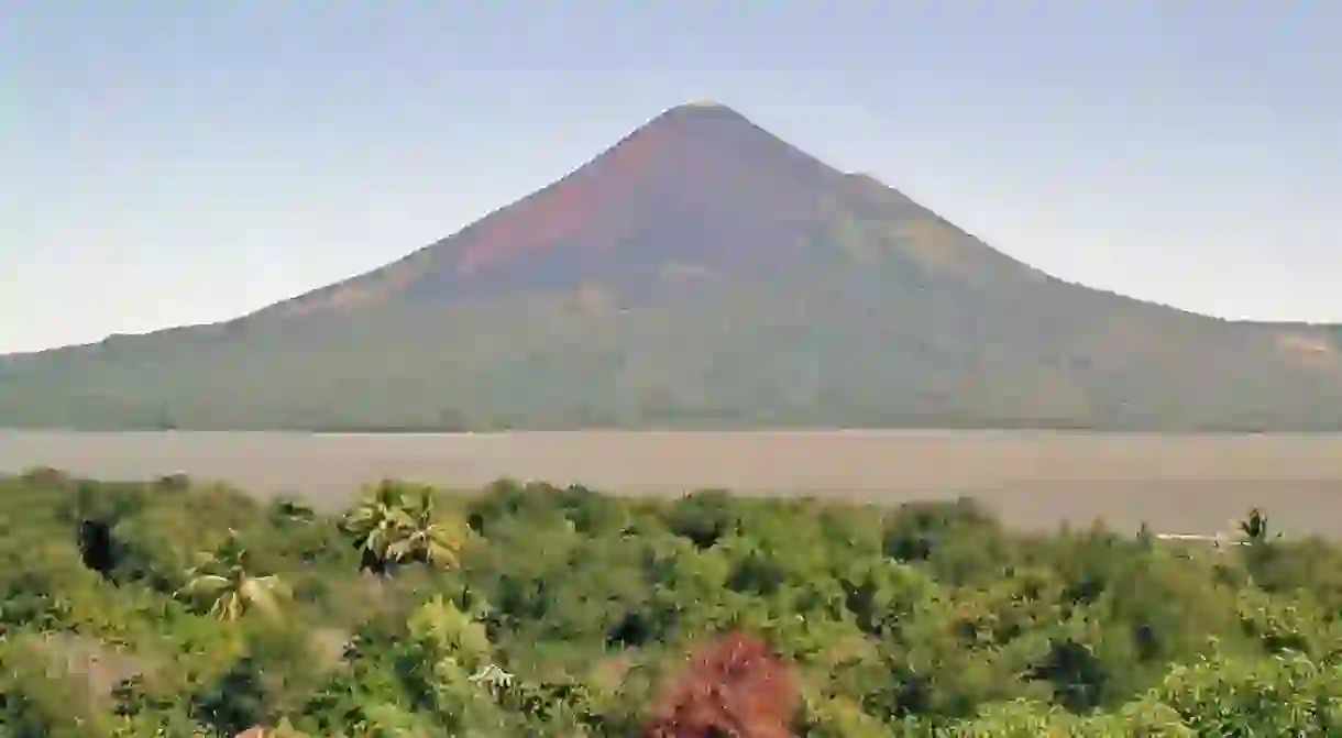 Momotombo volcano