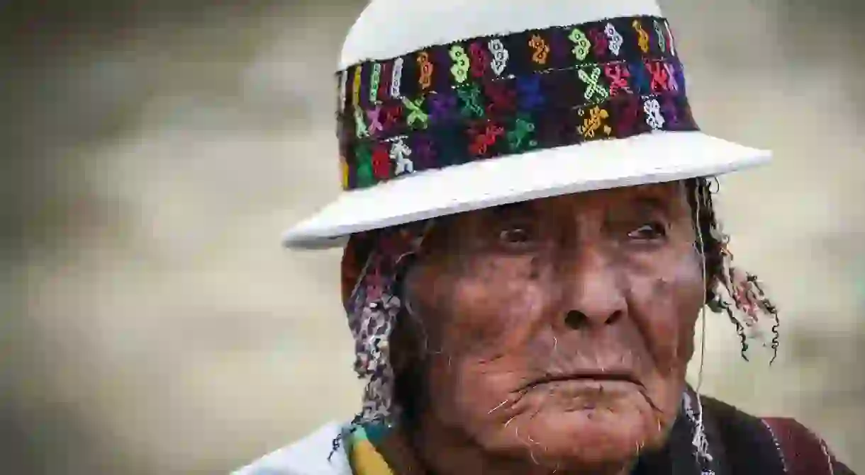 Elderly Bolivian