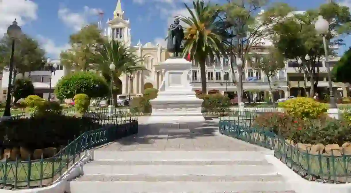 Parque Central, Loja, Ecuador