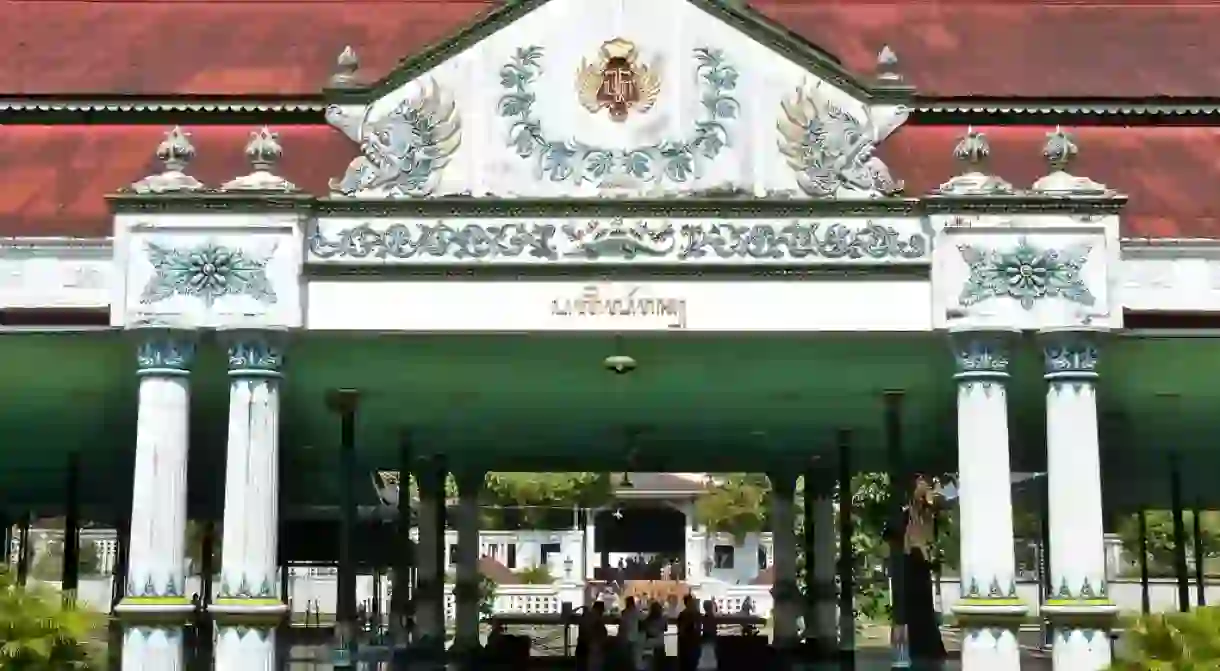 The Sultans Palace in Yogyakarta