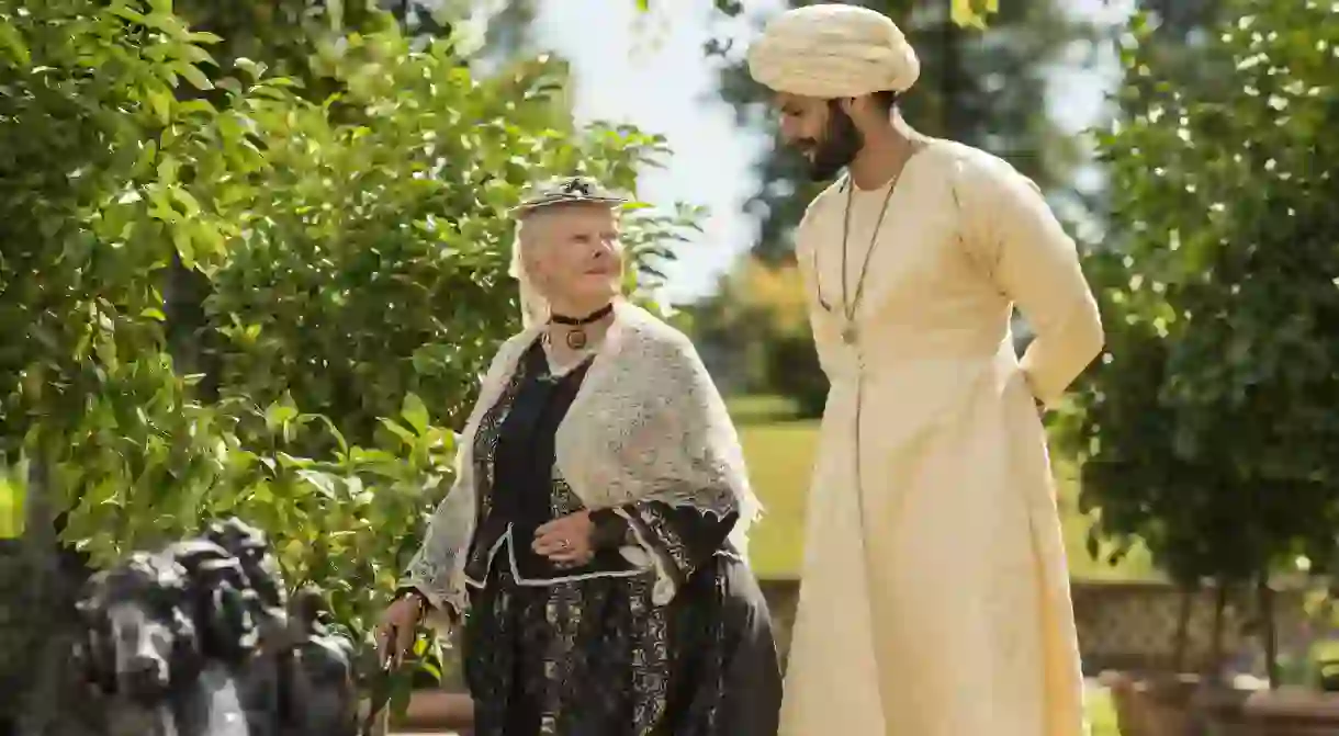 Dame Judi Dench and Ali Fazal in Victoria & Abdul