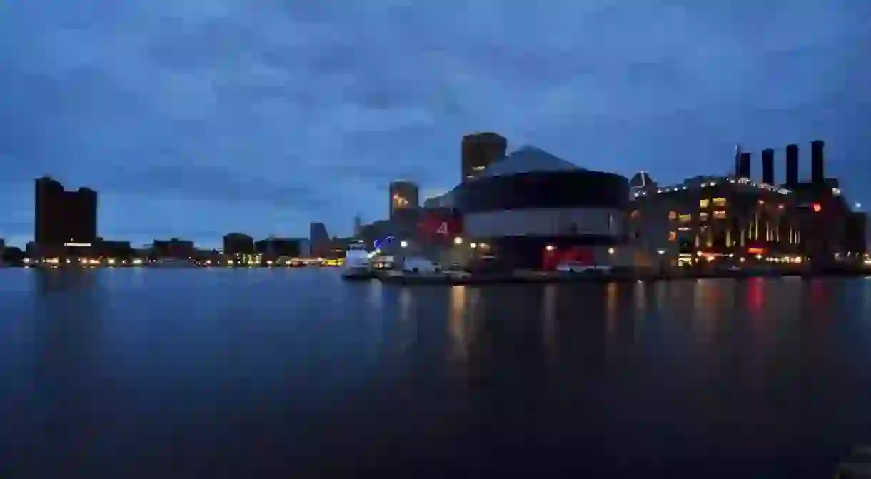 Blue Hour in Baltimore, Maryland