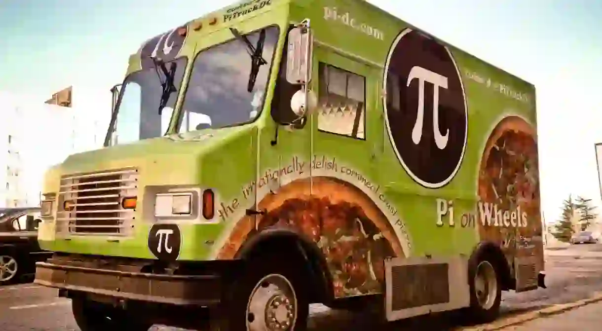 Pi on Wheels, one of DCs many food trucks 