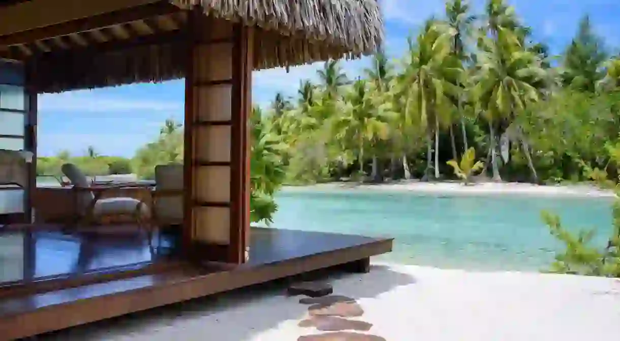 Fare Spa on Vahine Private Island