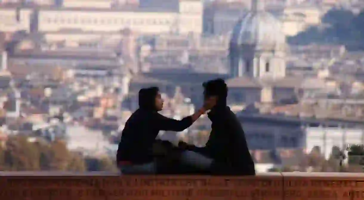 The Gianicolo Hill is the perfect romantic spot